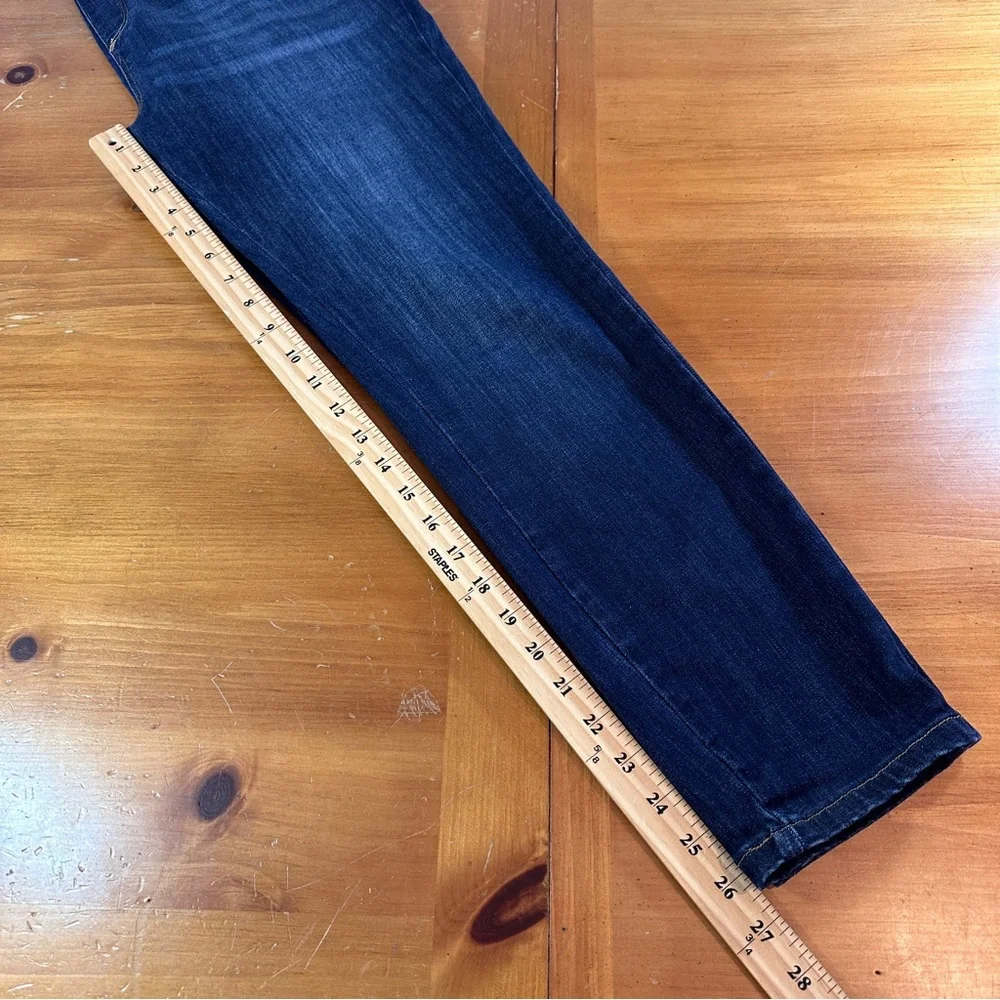 Judy Blue Dark Wash Pull-on Skinny Jeans - Size 15/32 - Picture 5 of 8